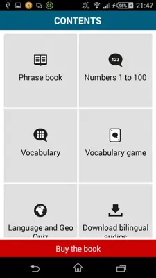 Georgian 50 languages android App screenshot 6